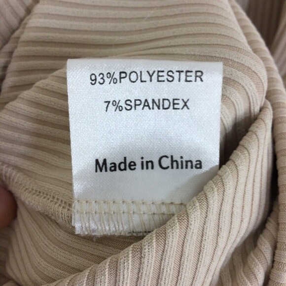 Princess Polly Womens Kiara Bodycon Shirt Dress Beige Size 2 - Picture 5 of 7